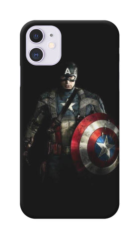 3D Apple iPhone 11 Captain America With Shield