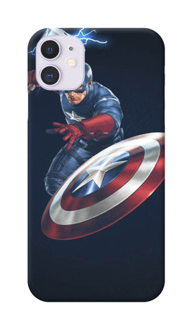 3D Apple iPhone 11 Avenger Captain America Shield Throw