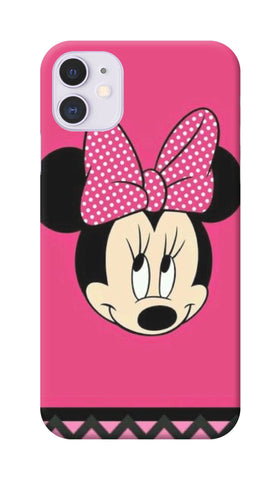3D Apple iPhone 11 Minnie Mouse Face