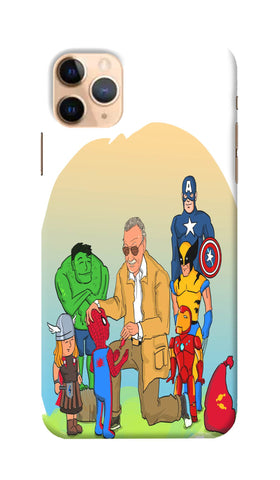 3D Apple iPhone 11 Pro Official SheeStore  Avenger Stan Lee