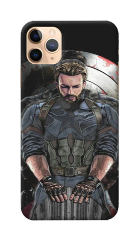 3D Apple iPhone 11 Pro Captain America