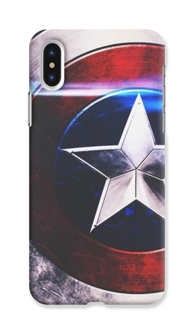 3D IPHONE XS Captain Shield