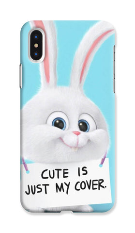 3D IPHONE XS Cute Is My Cover
