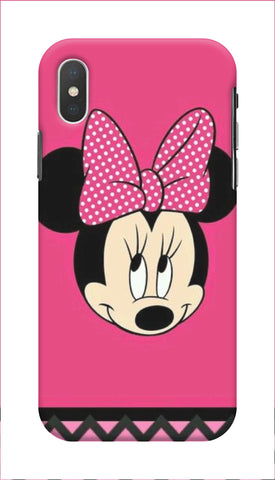 3D IPHONE XS MAX Minnie Mouse Face