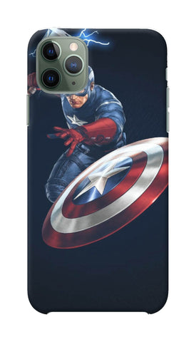 3D Apple iPhone 11 Po  Max Captain Thrwoing Shield