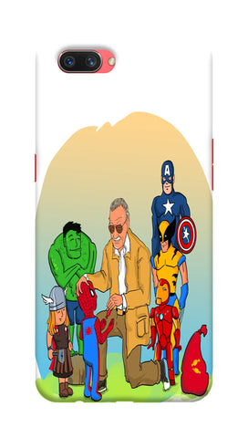 Copy of 3D Oppo A3S Avengers Stan Lee