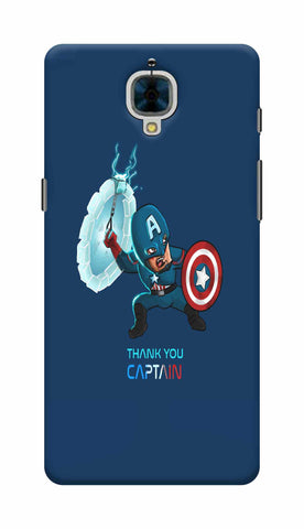 THANK YOU CAPTAIN ONEPLUS 3T