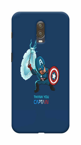 THANK YOU CAPTAIN ONEPLUS 6T