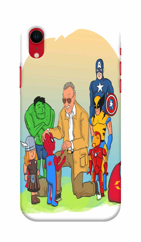 STAN LEE MARVEL FAMILY IPHONE XR