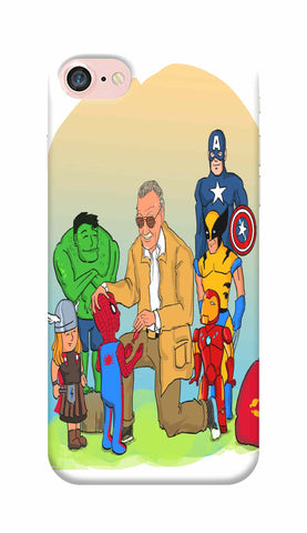 STAN LEE MARVEL FAMILY IPHONE 8